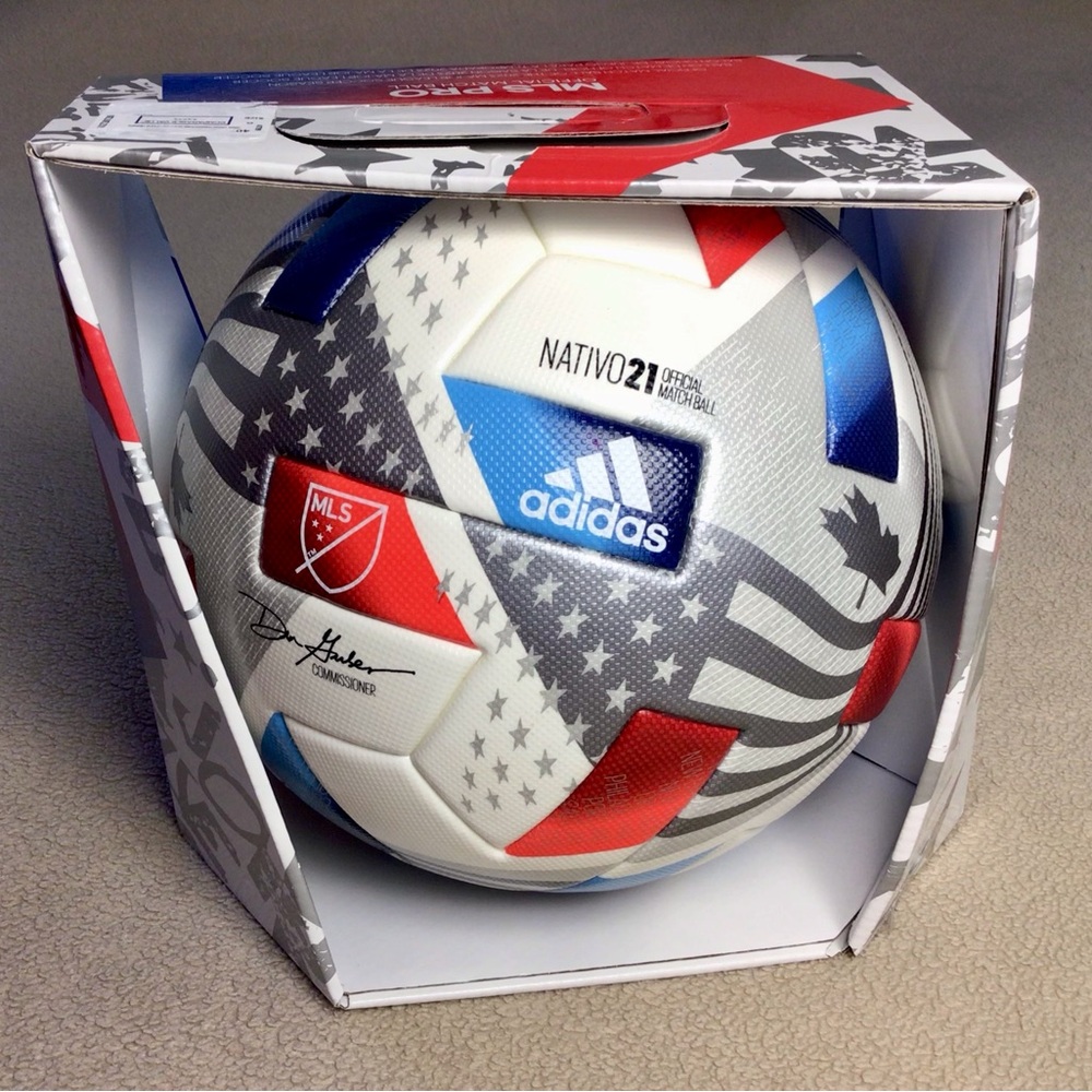 New ($165 retail) Authentic Adidas MLS Nativo 21 Official Match Soccer Ball